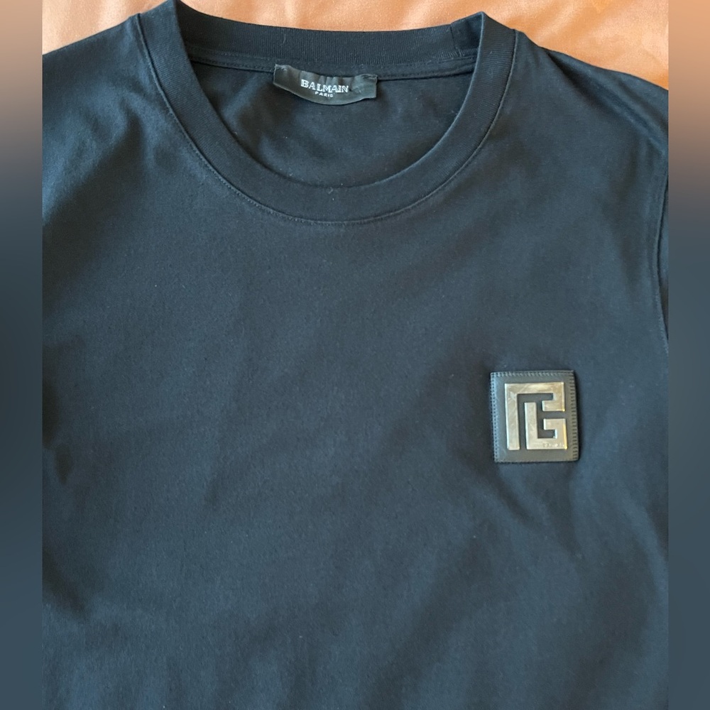 Balmain Paris Men's Cotton Tshirt